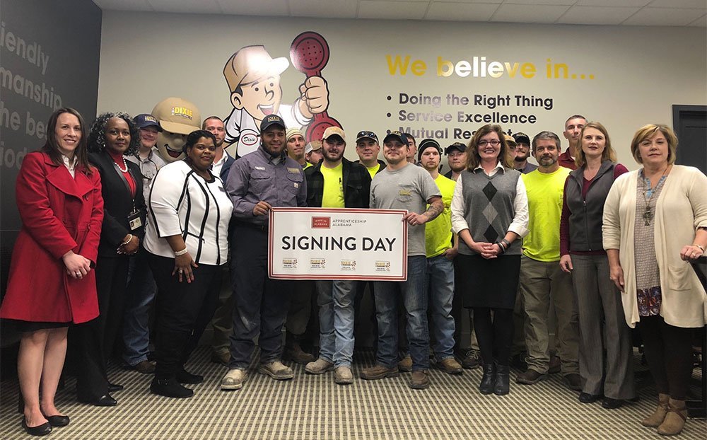 group image of apprenticeship Alabama members