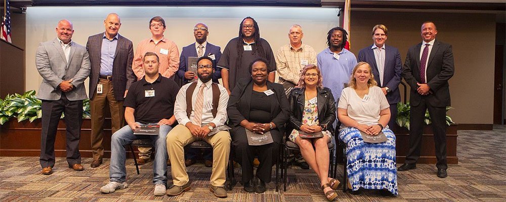 group image of first graduates from Apprenticeship Readiness Program