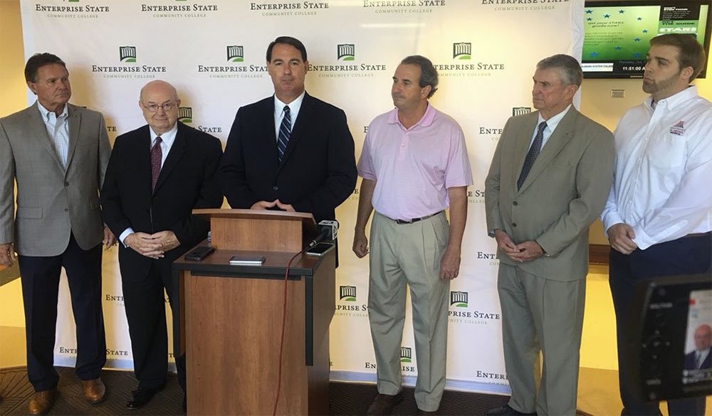 Group speaking at CDL Course announcement