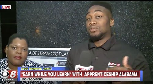 Success Plus interview on the local news