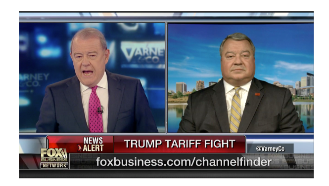 Greg Canfield on Fox News for interview