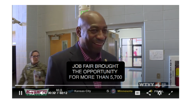 Fitzgerald Washington interview photo