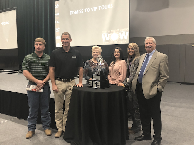 people from west alabama accepts trophy